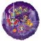Фолиен балон с надпис  Happy Halloween  18"- 45 см.