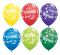 Балон Happy Birthday to you  с ноти - музикален (Честит Рожден Ден) 11'' (28см.)
