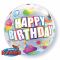 Балон с мъфини, точки и надпис Happy Birthday 22"- 56 см