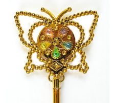 Вълшебна пръчица Пеперуда- светеща, златиста