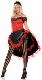 Карнавален костюм танцьорка Moulin Rouge 