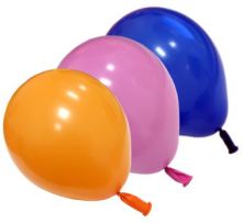 Балони асорти Пастел 6"- 13см.