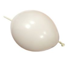 Балони - Линк 6" - 15см. Бял- пастелен