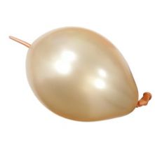 Балони - Линк 6" - 15см.Прасковен- металик
