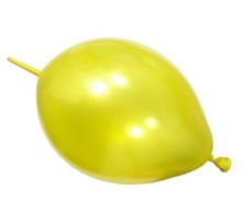 Балони - Линк 6" - 15см. Жълт- металик