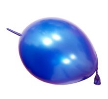 Балони - Линк 6" - 15см. Син- металик