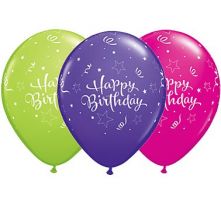 Балон Happy Birthday (Честит Рожден Ден) 11'' (28см.)