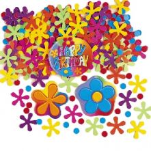 Конфети - Разноцветни  цветчета за Рожден Ден