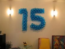 Букви и цифри от балони