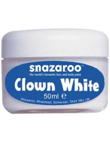 Клоунска бяла боя за лице 50мл. / Snazaroo Clowning White Makeup (50ml) 