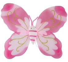 Криле на пеперуда - розови