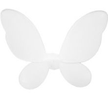 Криле на пеперуда - бели