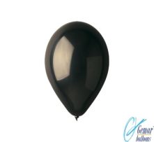 Балони черни Пастел 12" - 30.50см.