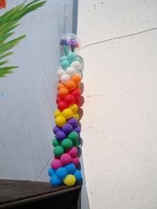 Колона от балони / Колони от балони