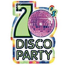 Покани 8бр. Диско парти / Disco party 70- те 