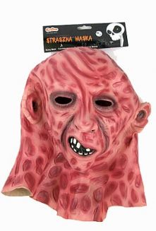 Страшна латексова маска за Halloween