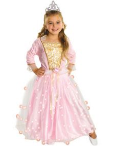 Карнавален костюм светеща Принцеса розова - Princess 