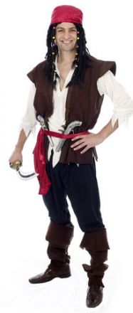 Карнавален костюм Карибски пират