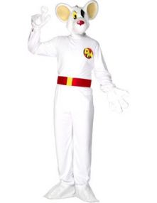 Карнавален костюм Опастният Мишок /  80s Super Hero Danger Mouse 