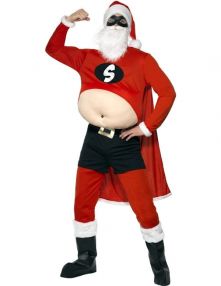 Карнавален костюм  Супер  Дядо Коледа / Super Santa