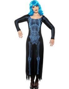 Карнавален костюм -  Скелетка  X Ray 