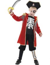 Детски костюм - Капитан Скелет, Пират