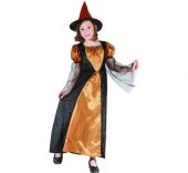Карнавален костюм Вещица с оранжево