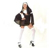 Карнавален костюм - Секси монахиня